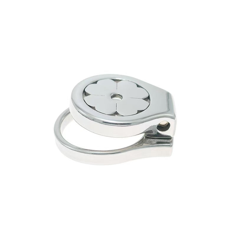 Steel Petal Flat Chastity Cage
