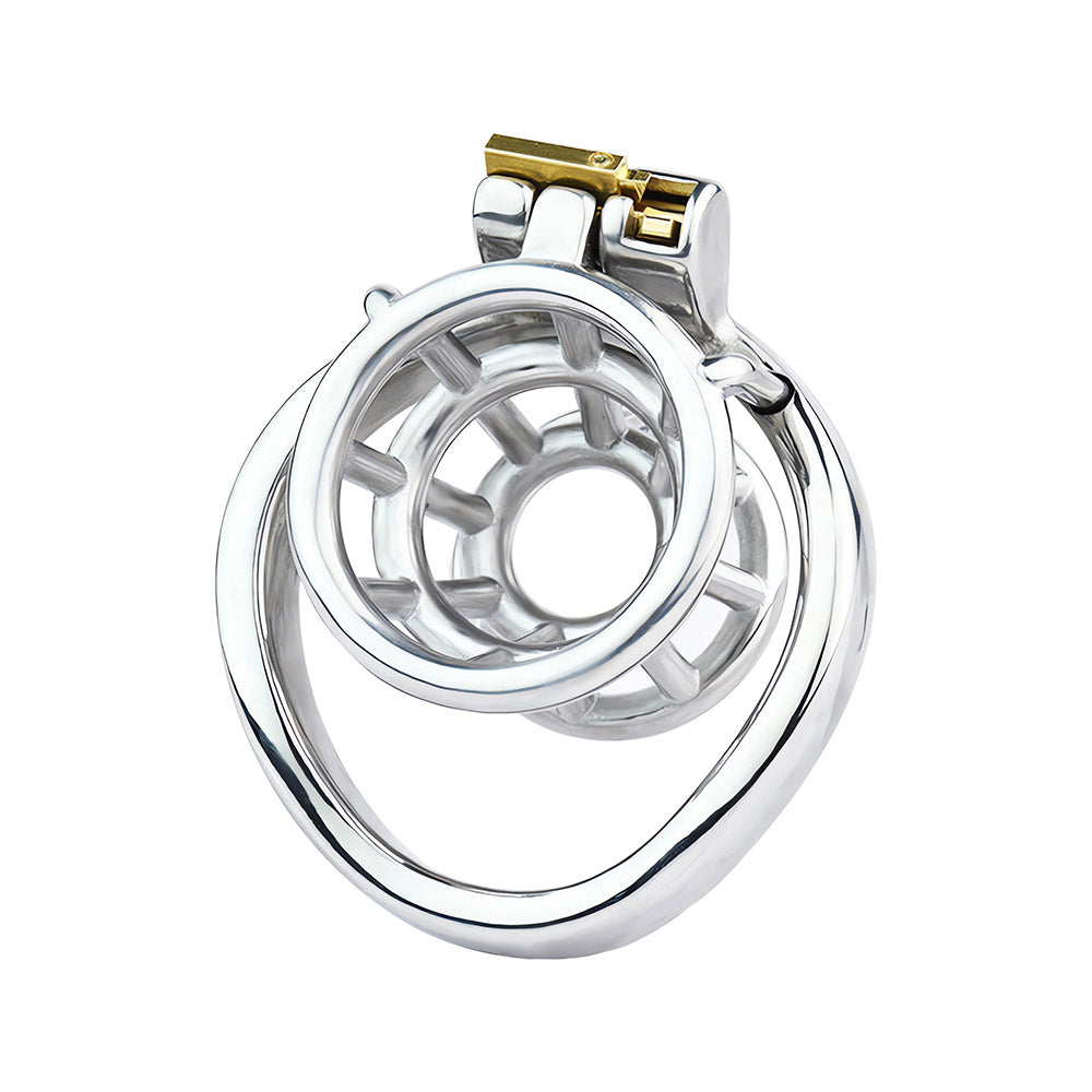 Stuck In Chastity Cage
