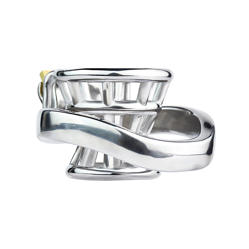 Stuck In Chastity Cage
