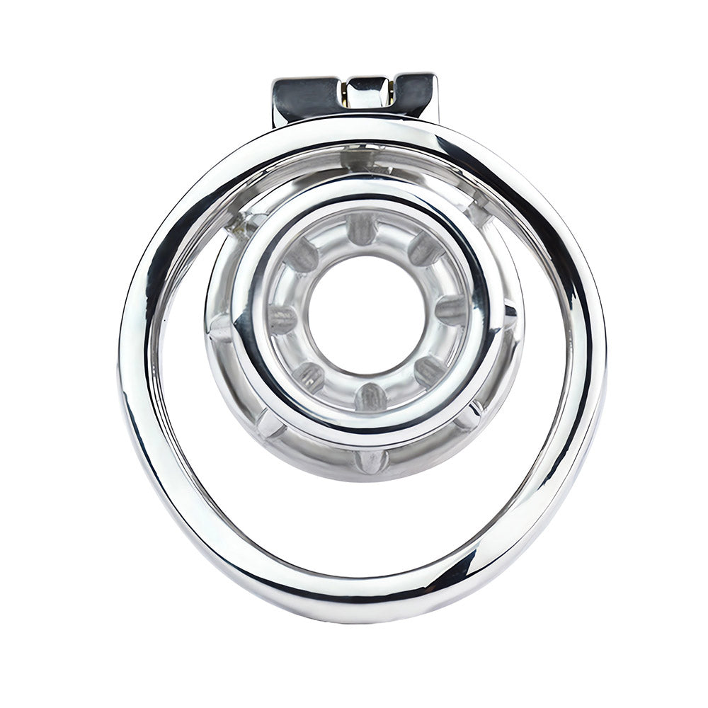 Stuck In Chastity Cage