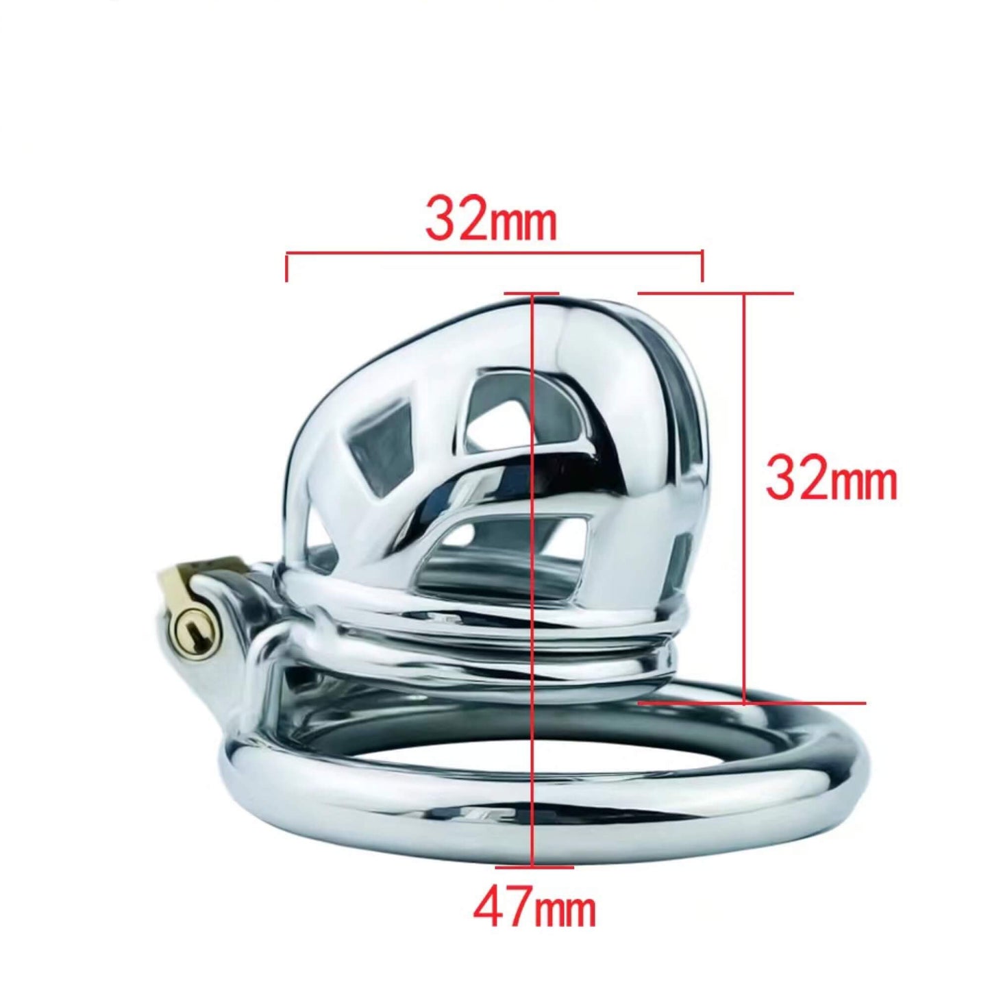 Cage de chasteté améliorée Micro Cobra