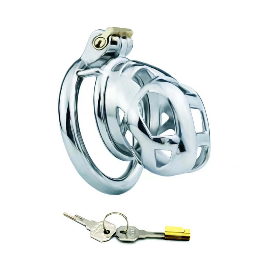 Cage de chasteté Cobra étroite améliorée de 2,17 pouces de long