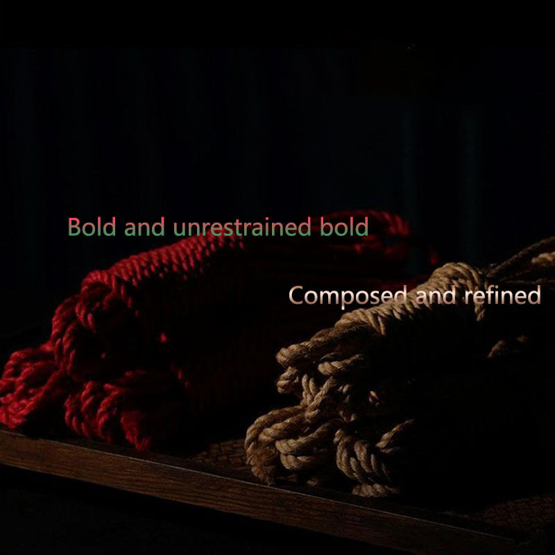 Corde de chanvre Shibari Artisan érotique avancée