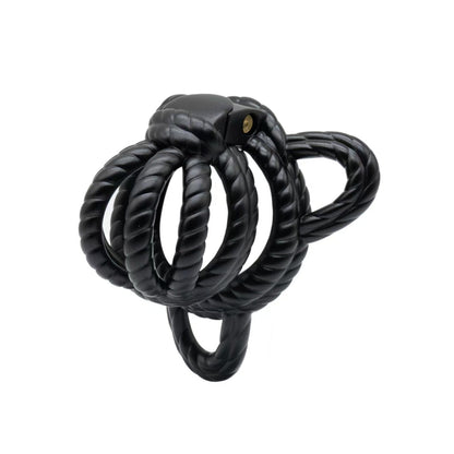 3D Rope Art BDSM Cock Cage 