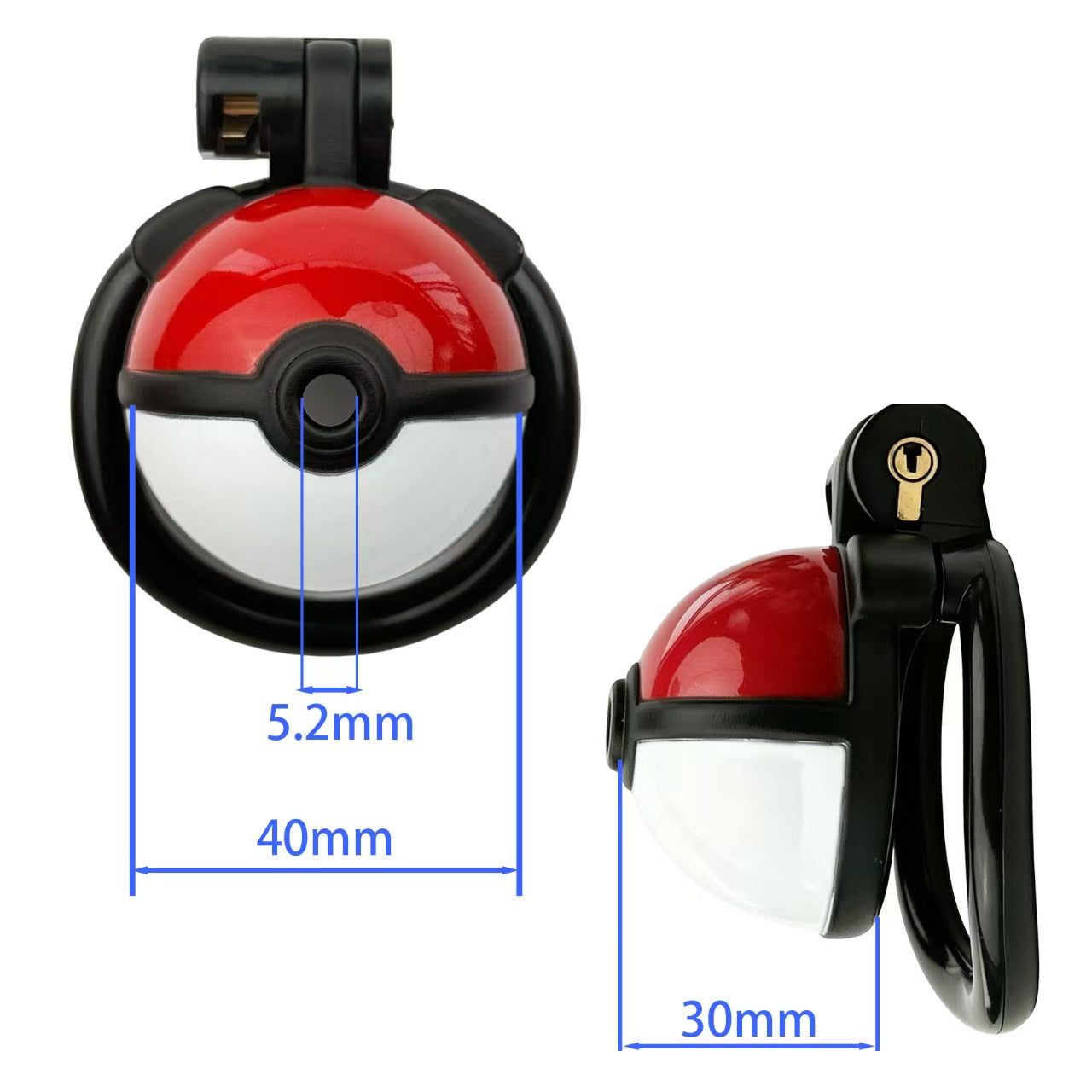 Spiritual Spherical Chastity Cage