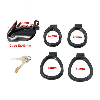 Greedy Dragon Male Chastity Cage 5