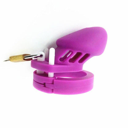 Cage de chasteté en silicone CB6000S Violet