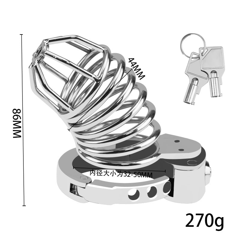 Nouvelle cage de chasteté masculine réglable BDSM #67