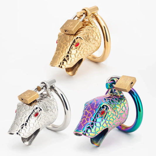 Snakehead Chastity Cage