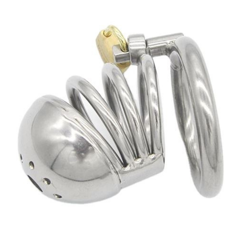 The Dungeon Stainless Steel Chastity Cage (2.36 in)