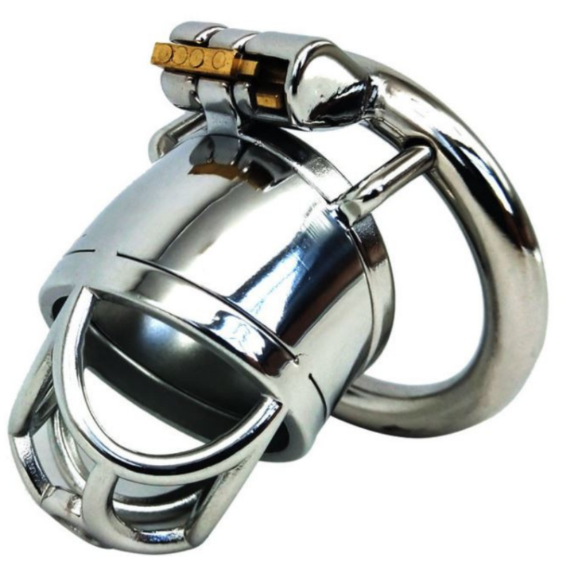 Iron Man Short Steel Chastity Cage (1.77")