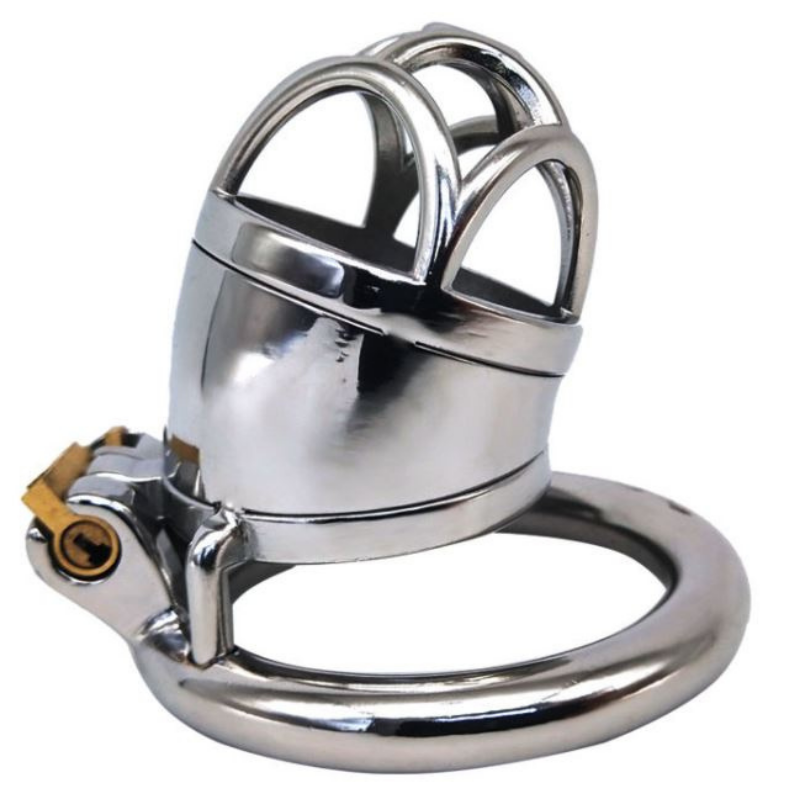 Iron Man Short Steel Chastity Cage (1.77")