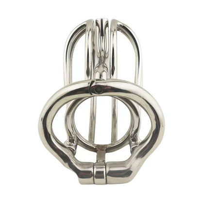 Steel Chastity Cage with PA Puncture