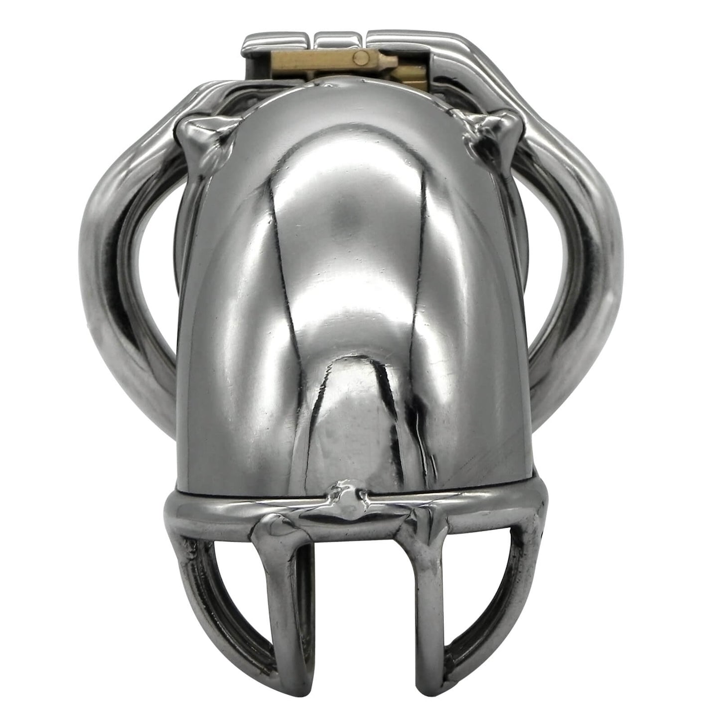 Bending Tube Stainless Steel Male Chastity Device