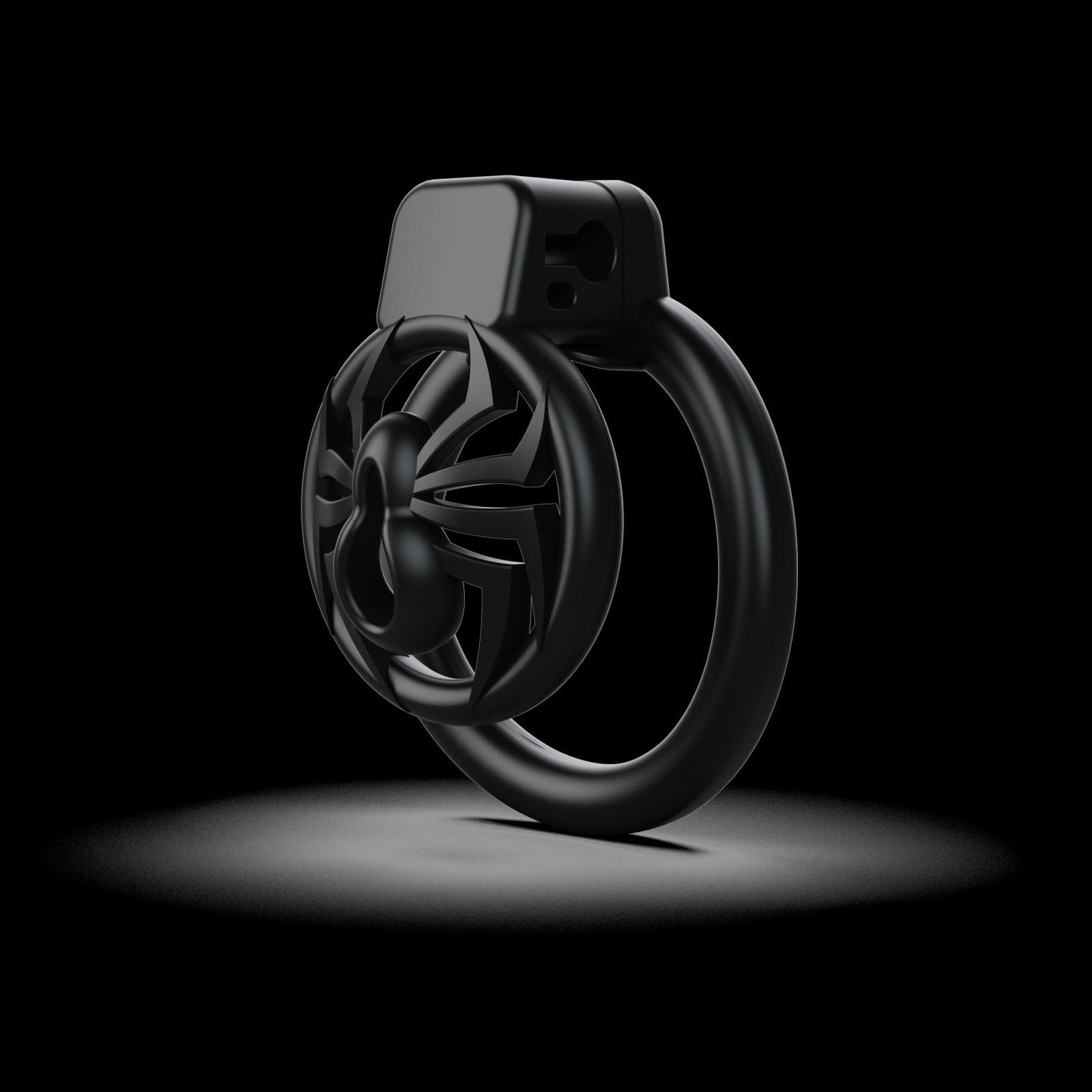 Black Spider CB Chastity Cage