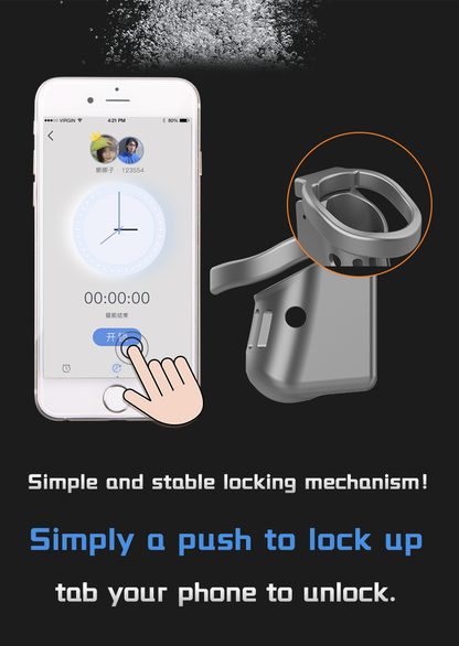 Cagink Micro Chastity Cage -  Simple Locking