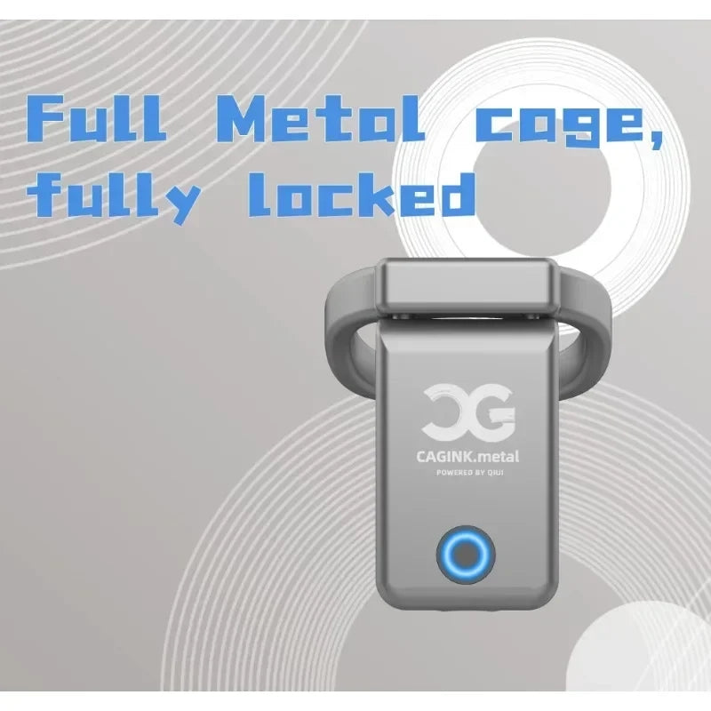 Qiui Cagink Micro Chastity Cage Metal Cage 34