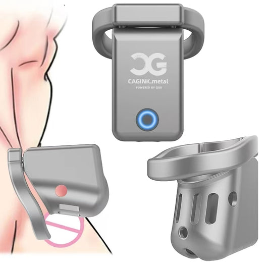 Qiui Cagink Micro Chastity Cage Metal Cage 30