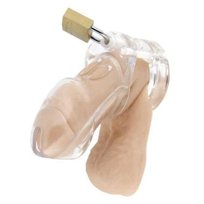 Cage de chasteté transparente pour homme CB-3000