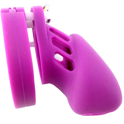 Cage de chasteté en silicone CB6000S Violet