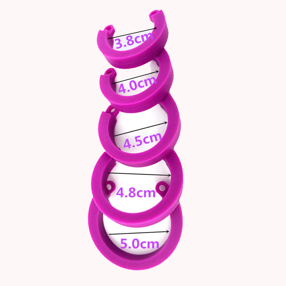 Cage de chasteté en silicone CB6000S Violet