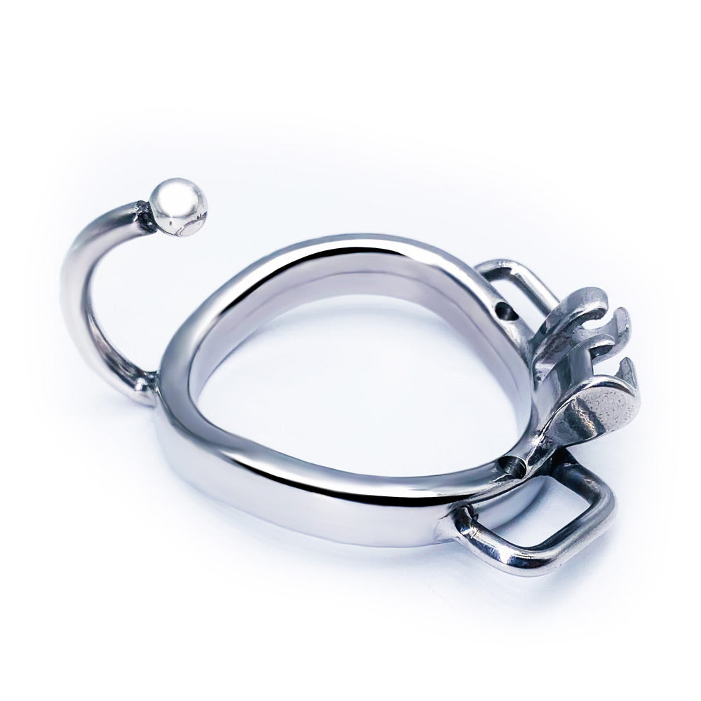 Chastity Cage Accessory Ring (With Ears) & Belt