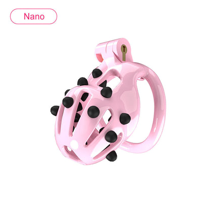 FlexiSpike Chastity Cage -nano