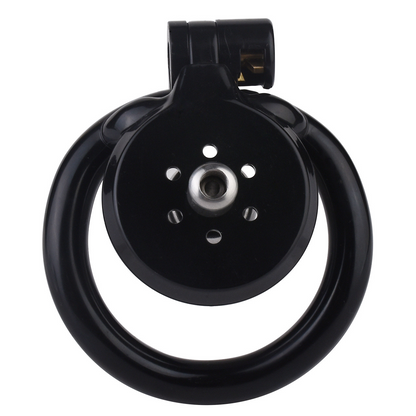 Flat Chastity Cage with Detchable Ball Catheter- 10