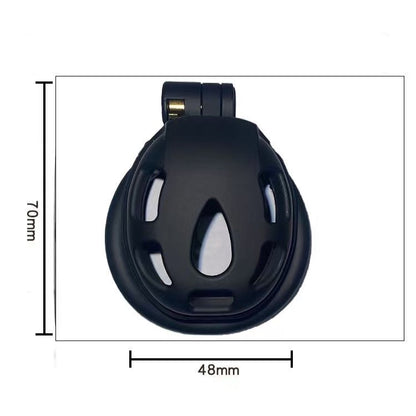 Flat Cobra Male Chastity Cage