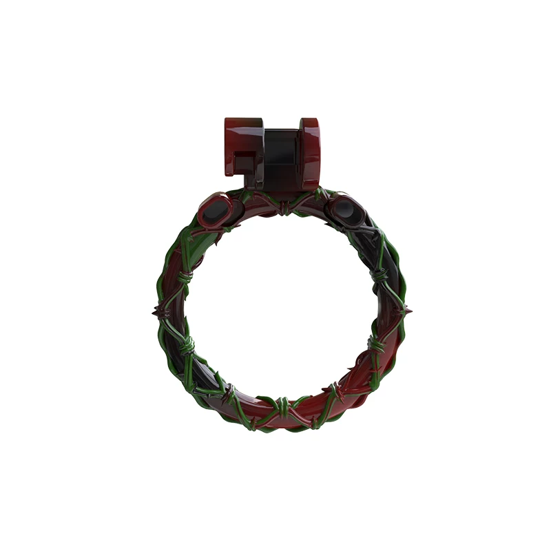 Blooming Demonic Flower Chastity Cage