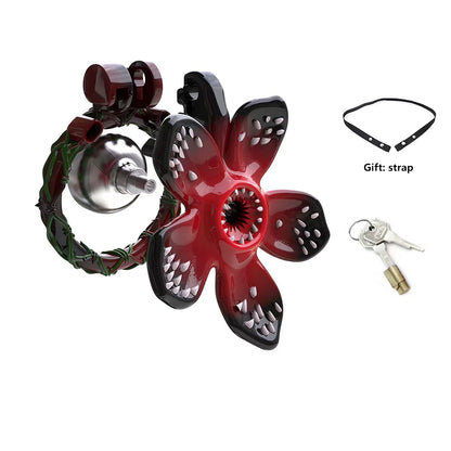 Blooming Demonic Flower Chastity Cage
