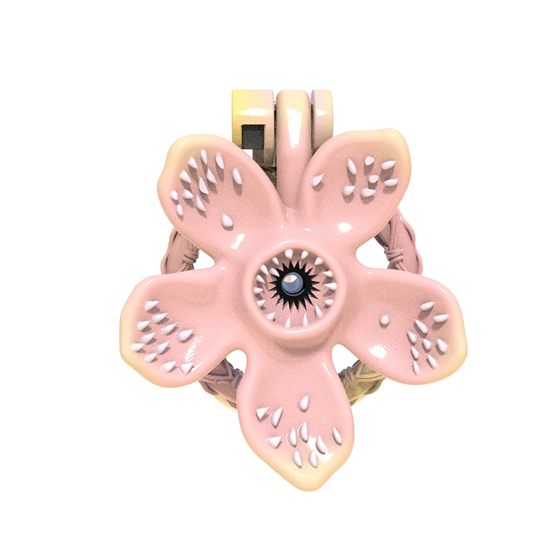 Blooming Demonic Flower Chastity Cage