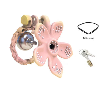 Blooming Demonic Flower Chastity Cage