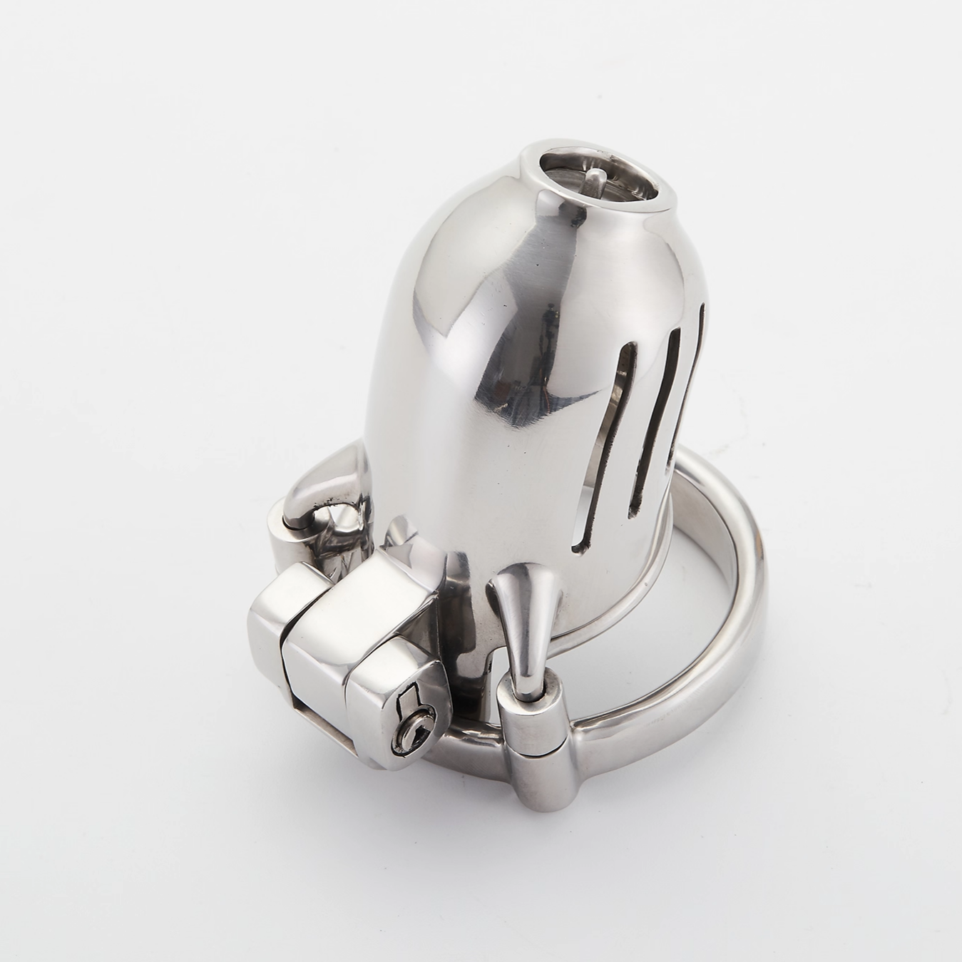 Full Steel Custom Chastity Cage With PA T13 - 1