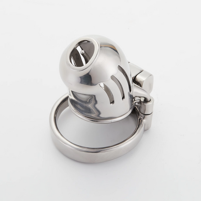 Full Steel Custom Chastity Cage With PA T13 - 2