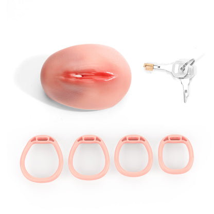 Pussy Hole Chastity Cage