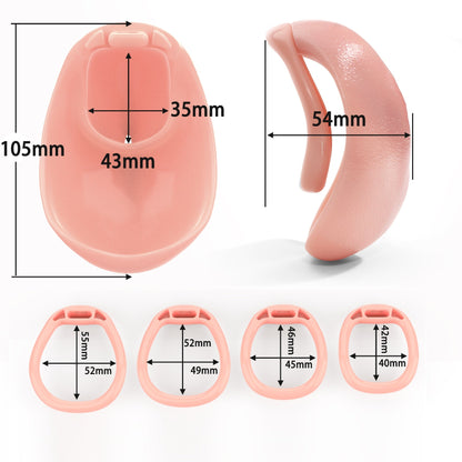 Pussy Hole Chastity Cage