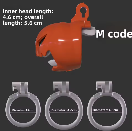 Halloween Pumpkin Chastity Cage - 3