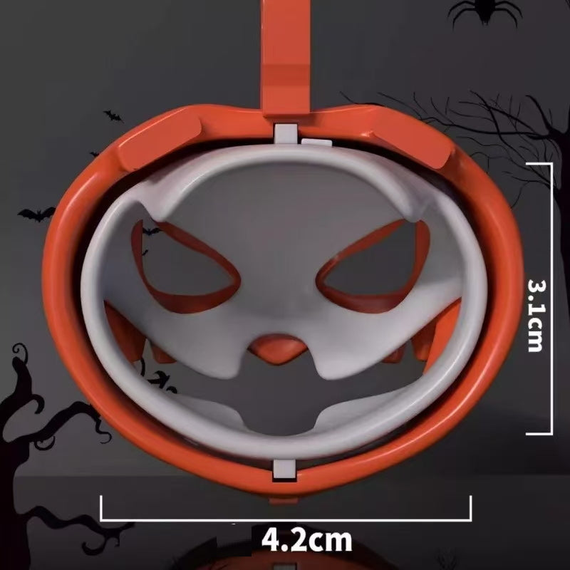 Halloween Pumpkin Chastity Cage - 4