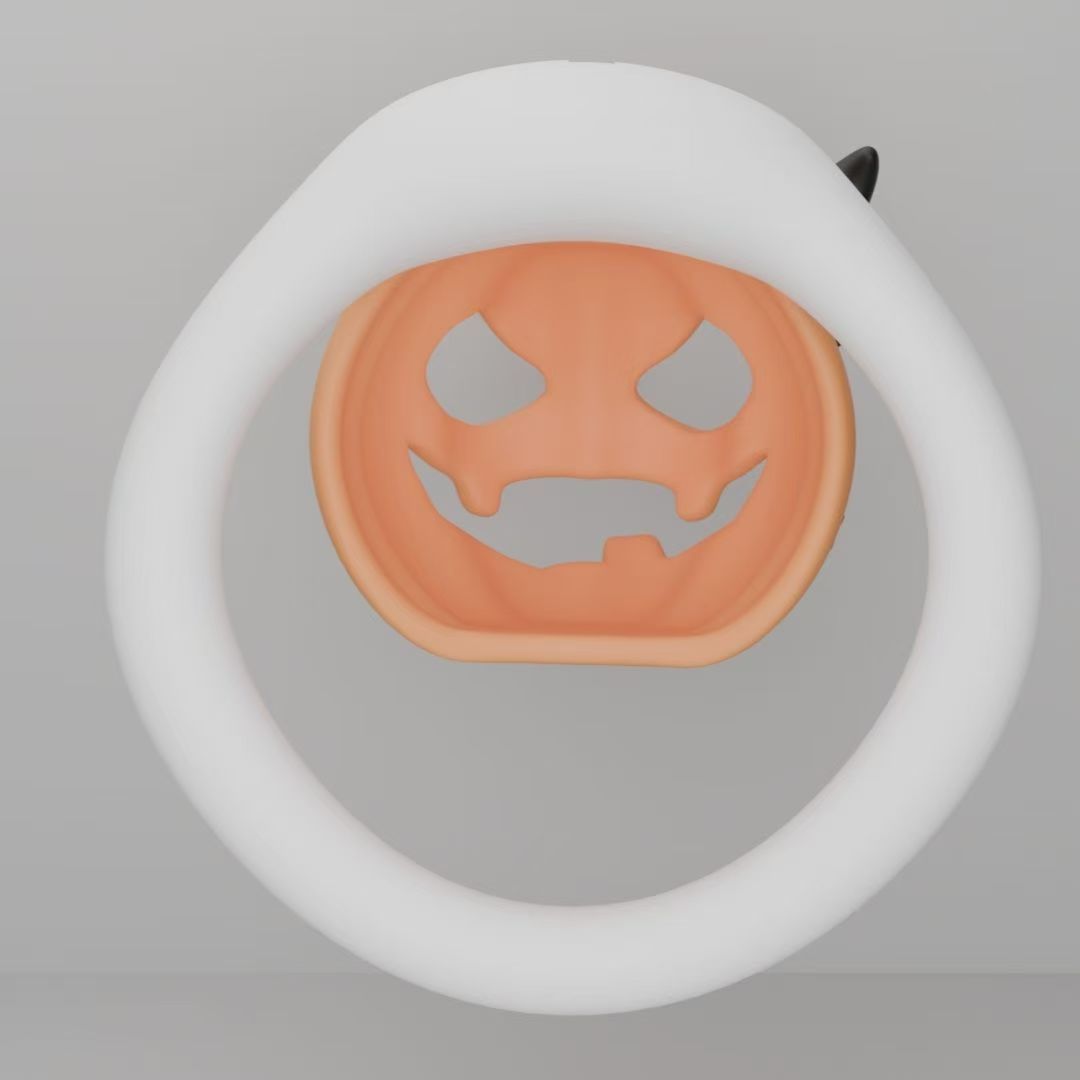 Halloween Pumpkin Chastity Cage