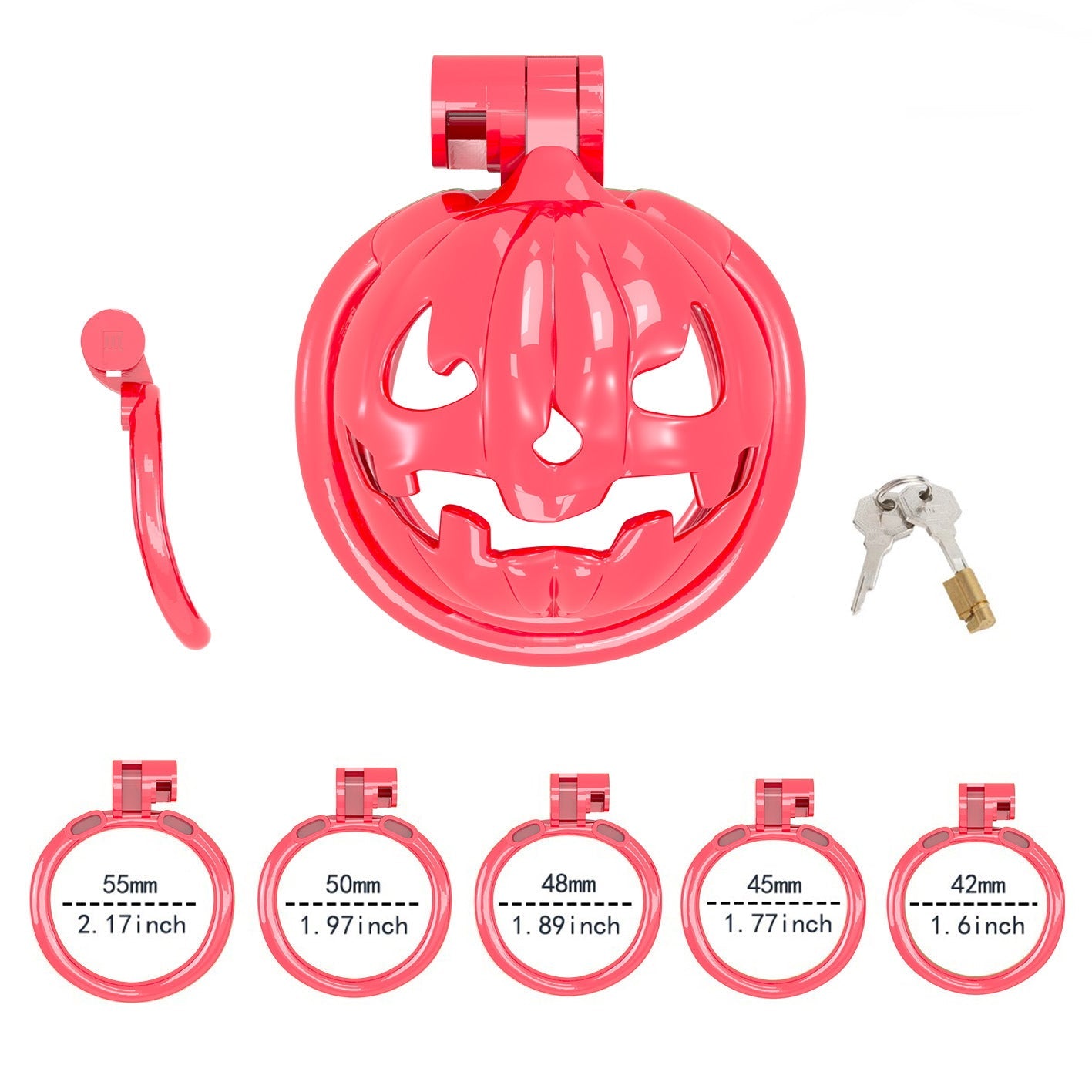 Happy Halloween Chastity Cage - 9