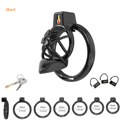 High Heels Chastity Lock -black