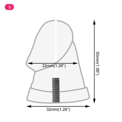 Inverting Chastity & Detachable Dildo