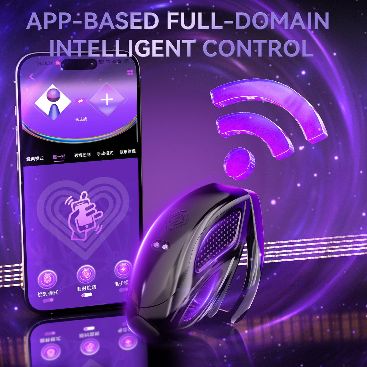 Shock Control App Lockink Electric Shock Cage App Smart Chastity Cage Remotely Bee Sting ...