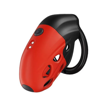 Lockink APP-Controlled Retractable Estim Chastity Cage with Vibrating & Shocking