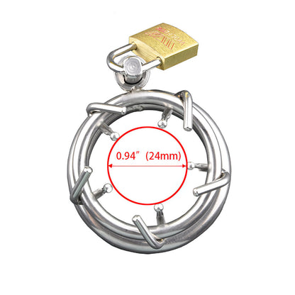 Metal Chastity Ring