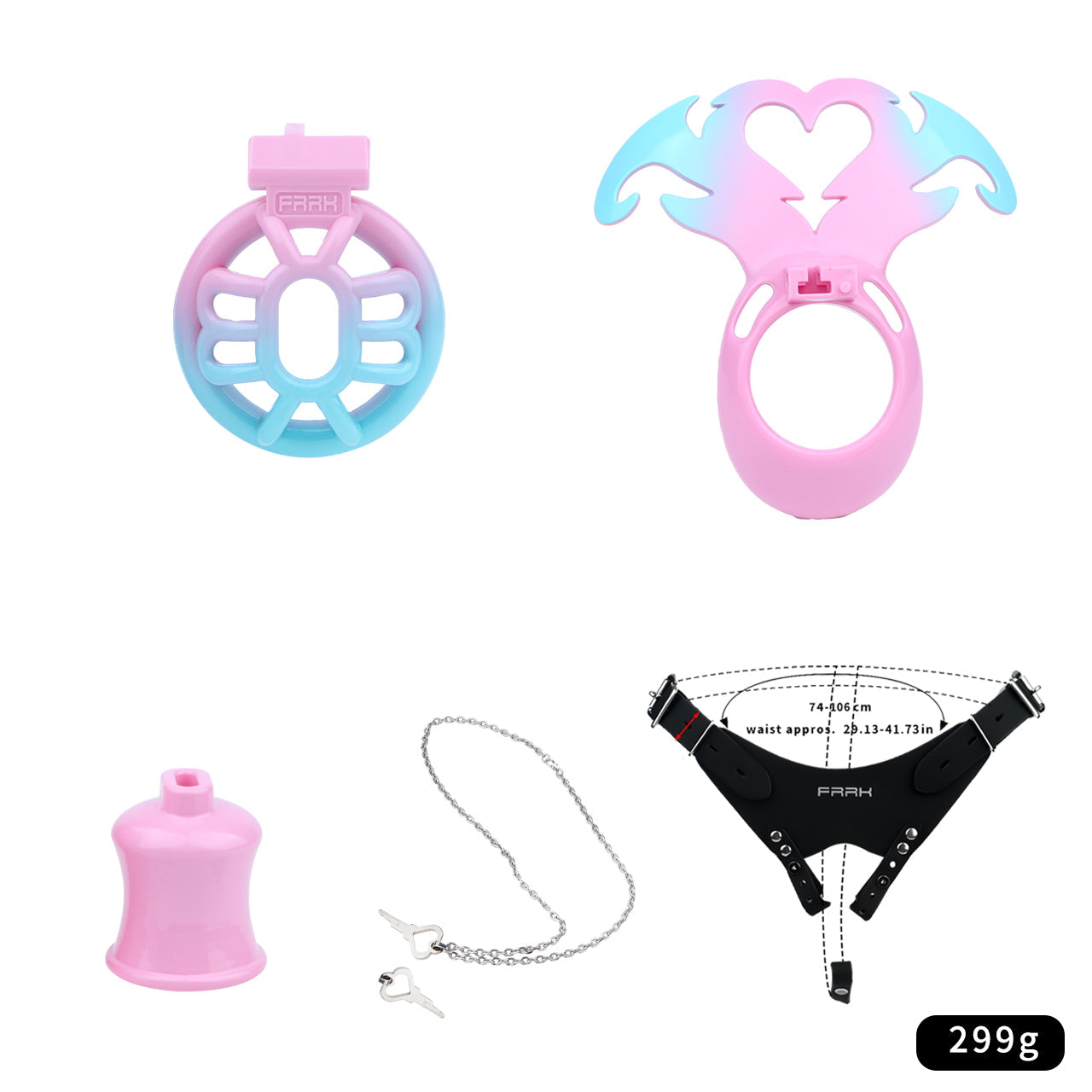 Demon's Wings Chastity Cage