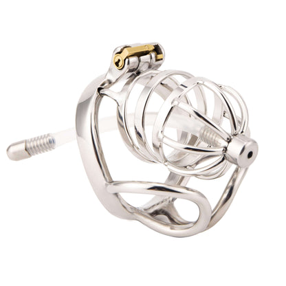 New Balls Chastity Cage With Balls Ring