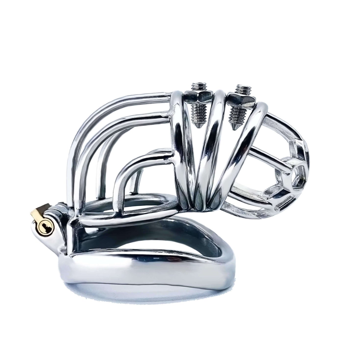 Special Stainless Steel Chastity Cage Spiked