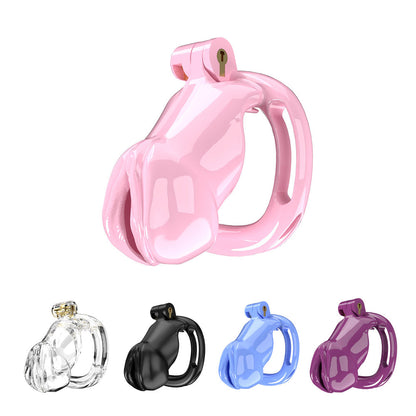 Nylon Chastity Cage With Belt